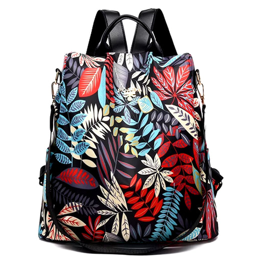 2024 Waterproof Oxford Women Backpack Fashion Anti-Theft Women Backpacks Print School Bag High Quality Large Capacity Backpack