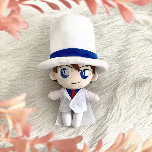 Detective Conan Plush Doll Toy 20Cm Conan Kaitou Kiddo Rachel Moore Anime Cute Soft Stuffed Pillow Kids Gift